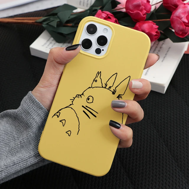 日本アニメ漫画ジブリkaonashi Coqueケースiphone 12 11 13プロマックスミニ7 8 6 6sプラスxs Max X Xr 5 Se カバーfunda 電話用緩衝材 Aliexpress