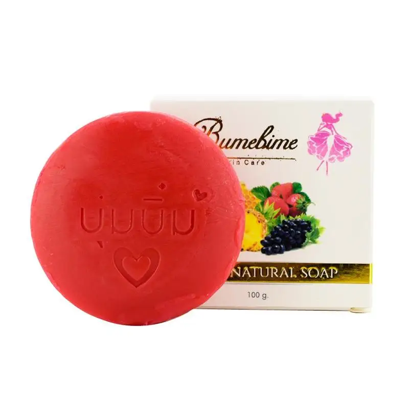 Natural Handmade Whitening Soap Fruits Extract Whitening Reduce Dark Spot White Skin Fast Bright Genuine Natural Handmade Whitening Soap Fruits Extract Whitening Reduce Dark Spot White Skin Fast Bright Genuine