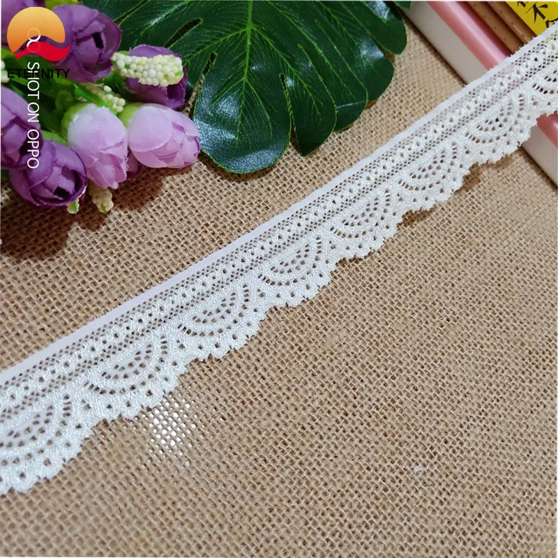 

*3.3cm new high quality stretch lace with lace trimmings for decorative African lace fabric S1710