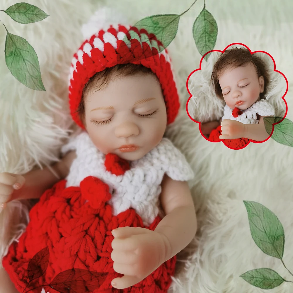 OtardDoll 10 дюймов Reborn baby doll 50 см полностью силиконовые куклы Reborn реалистичные Bonecas милые игрушки для подарка на день рождения