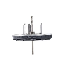 Sierra de perforación ajustable E901 práctica, 45 130MM, Compatible con destornillador eléctrico, accesorios para carpintería