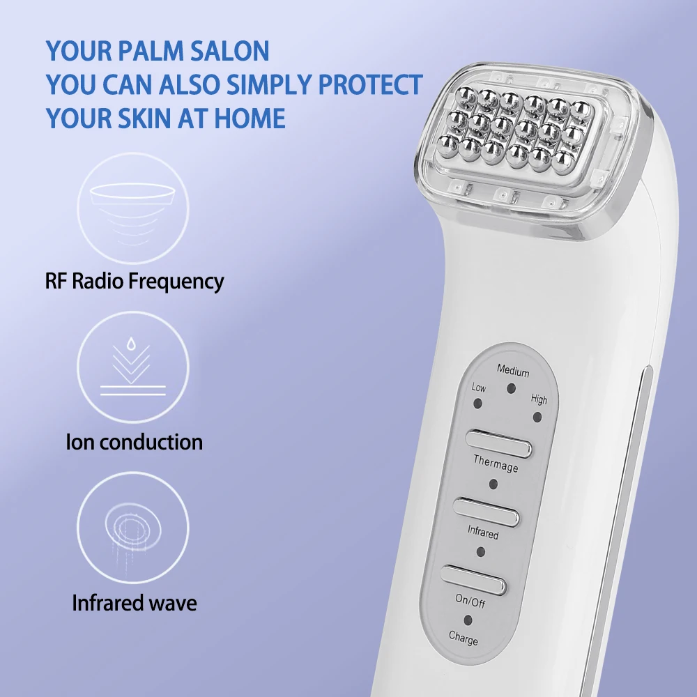RF Radio Frequency Facial Lifting Machine Wrinkle Removal Face Lifting Skin Tightening SPA RF Radio