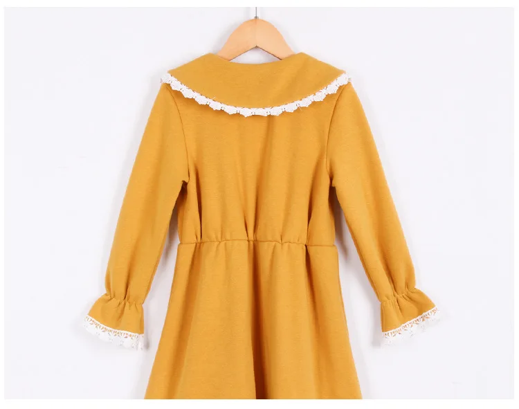 Velvet Christmas Clothes Kids Dresses For Girl Big Girls Dresses Winter 2019 Mother And Daughter Clothing Teenage Girls Dress (7)