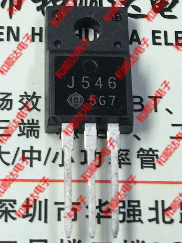 10 шт./лот J546 2SJ546 новые имеющиеся TO-220F 60V 15A