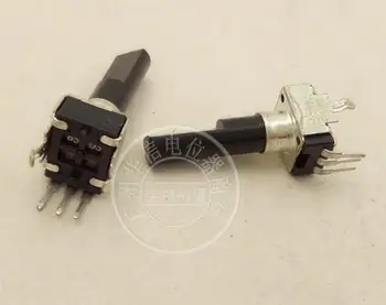 

RK0936N B1K 2K 5K10K 20K 50K A10K A20K vertical single mixing station potentiometer handle 23MM +base 30mm switch
