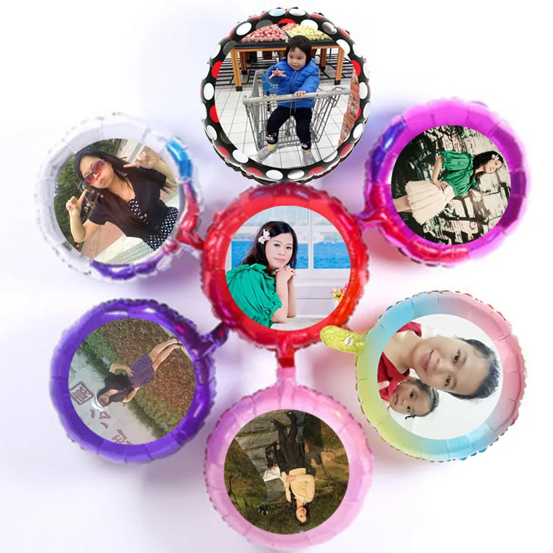 18inch foil balloons with photo print -44