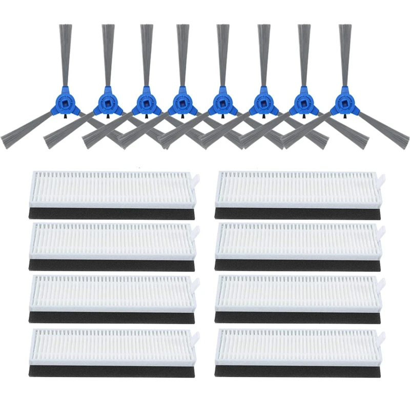 

Replacement Accessories Kit Side Brush&High-Performance Filter For Eufy Robovac 11S Robovac 15C Robovac 30 Robovac 30C