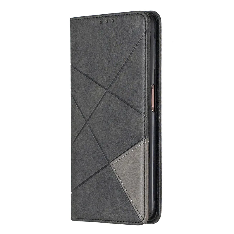 black Чехол для samsung Galaxy A20 A30 A40 A50 A70 A10 A10E A20E M10 Смарт кожаный бумажник флип-чехол с функцией подставки для чехол для телефона samsung Coque - Цвет: black
