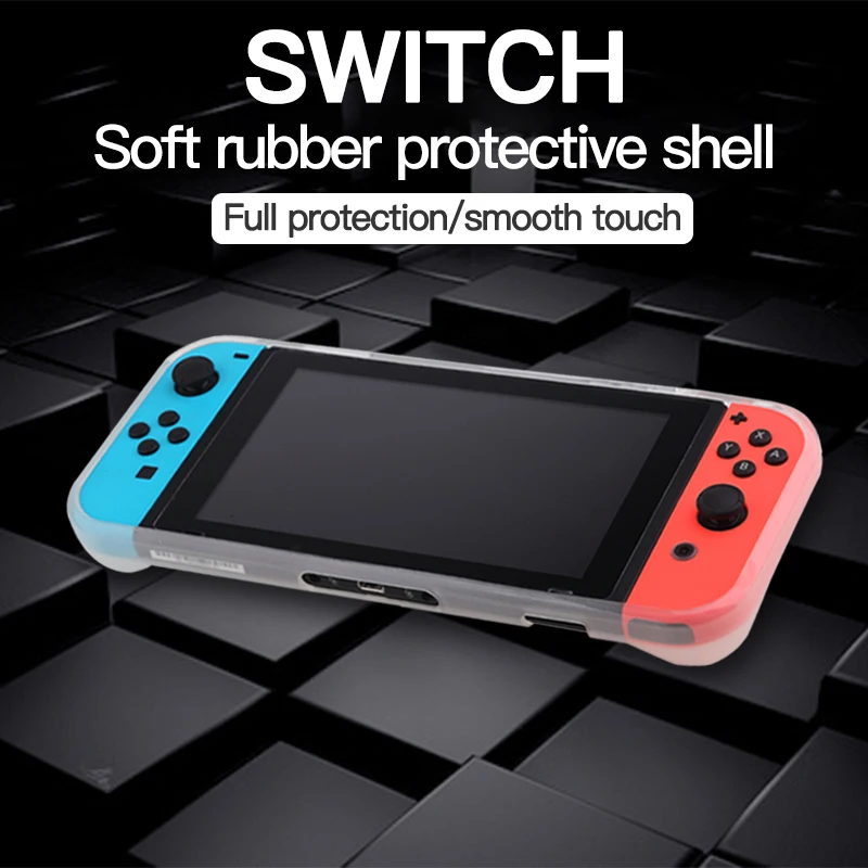 

For nintendo switch case protective case portable Tpu case Handle Protective Case One-piece TPU Scratch Resistant Drop