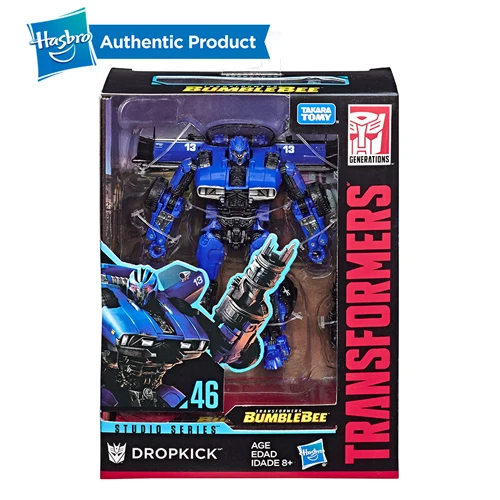 DROPKICK Hasbro Трансформеры игрушка SS46 игрушки студия серия 46 люкс класс Трансформеры: Bumblebee фильм Dropkick фигурка - Цвет: DROPKICK