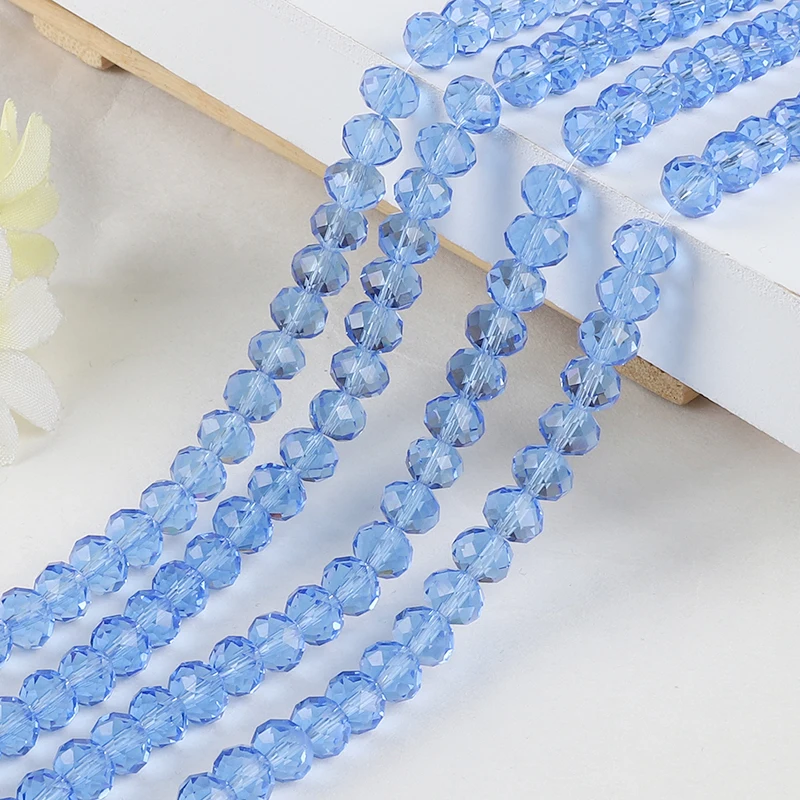 Crystal Beads Austria Crystal Faceted Glass Beads 2/3/4/6/8mm For Jewelry Making