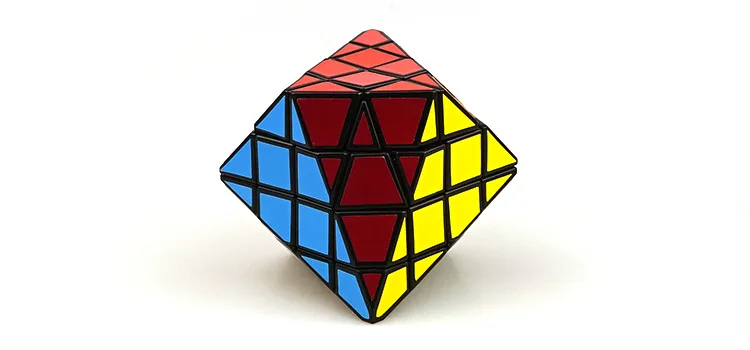 DianSheng 8-уголок-только восьмиугольная 4x4 cubo magico странной Форма волшебный куб пазл игрушки для детей happy cherry Лабиринт Игрушки для мальчиков