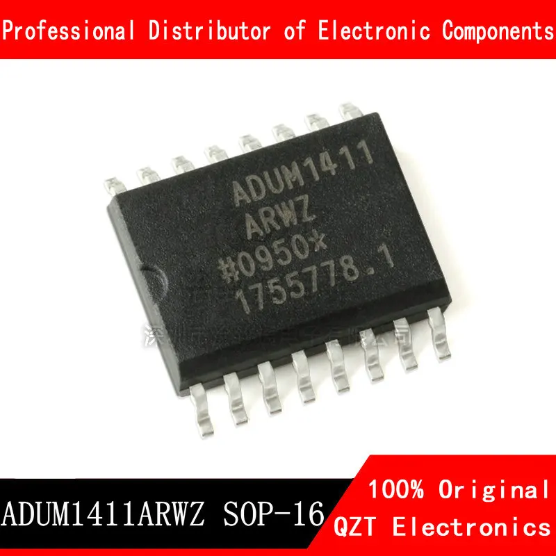 10pcs/lot ADUM1411ARWZ ADUM1411ARW ADUM1411BRWZ ADUM1411 SOP-16 new original In Stock adum1411arwz rl soic 16 adum1411 new original stock four channel digital isolator ic chip