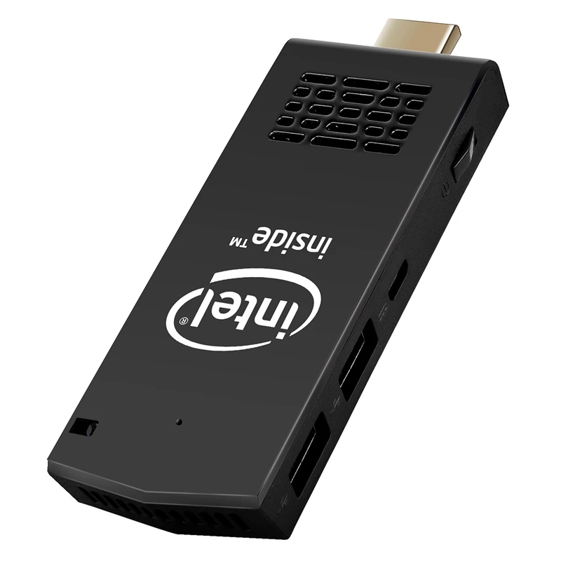 Мини ПК W5 Pro Intel Atom Z8350 Мини ПК компьютер четырехъядерный 1,44 ГГц WiFi2.4G и 5G 4K Bluetooth 4,0 PC Stick 2 ГБ/32 ГБ EU Plug