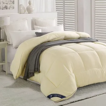 

CF 100% Washed Cotton Soft Quilt 220*240cm Home Bedding High Grade Winter Comforter Pure Color Style Warm And Thicken Duvet
