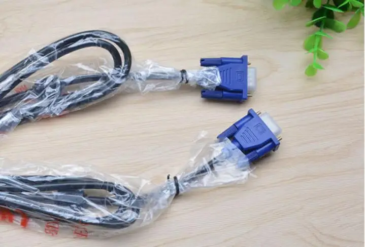 Cable de datos VGA Original, 1,8 m, 3 + 6, ordenador con cable de alta definición, cable de vídeo, cable de datos para venta al por mayor|Conectores y cables de ordenador| - AliExpress