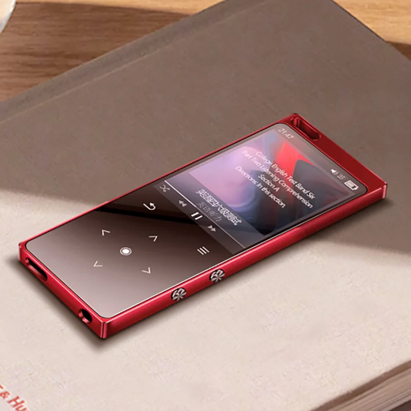 Металлический Bluetooth MP3 плеер HiFi без потерь Звук Музыкальный с динамиком fm радио