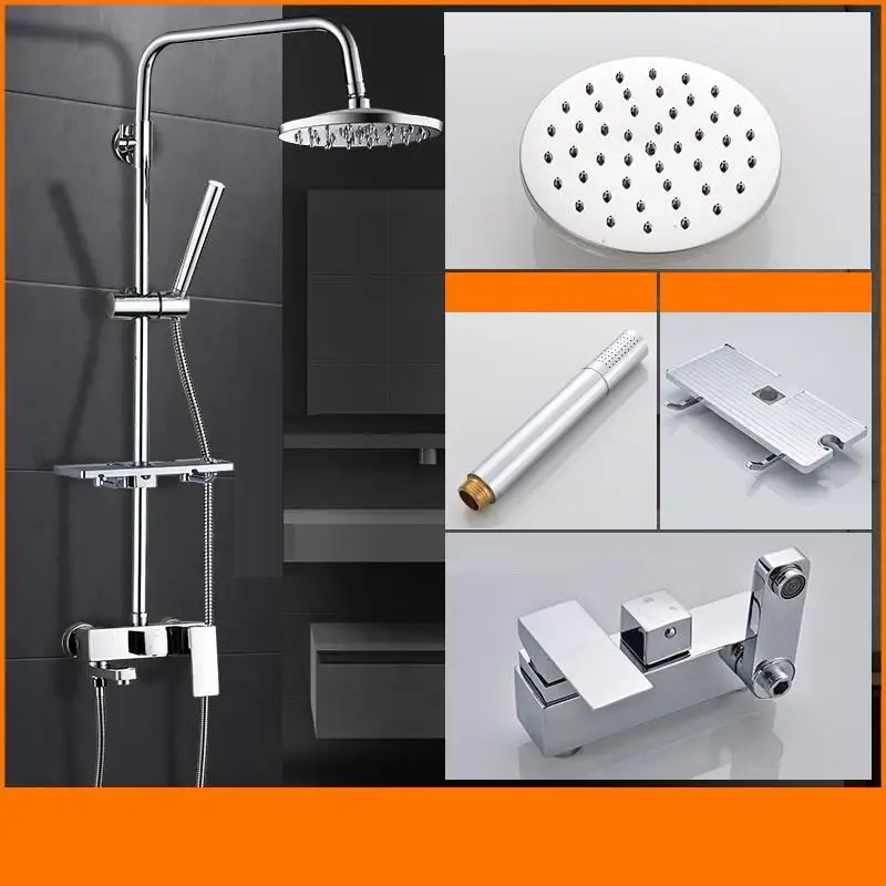 Набор для душа Regadera Douchette, timna Salle De Bain Conjunto Preto Prysznic Ducha Douche Do Banheiro Chuveiro Eletrico - Цвет: Version E