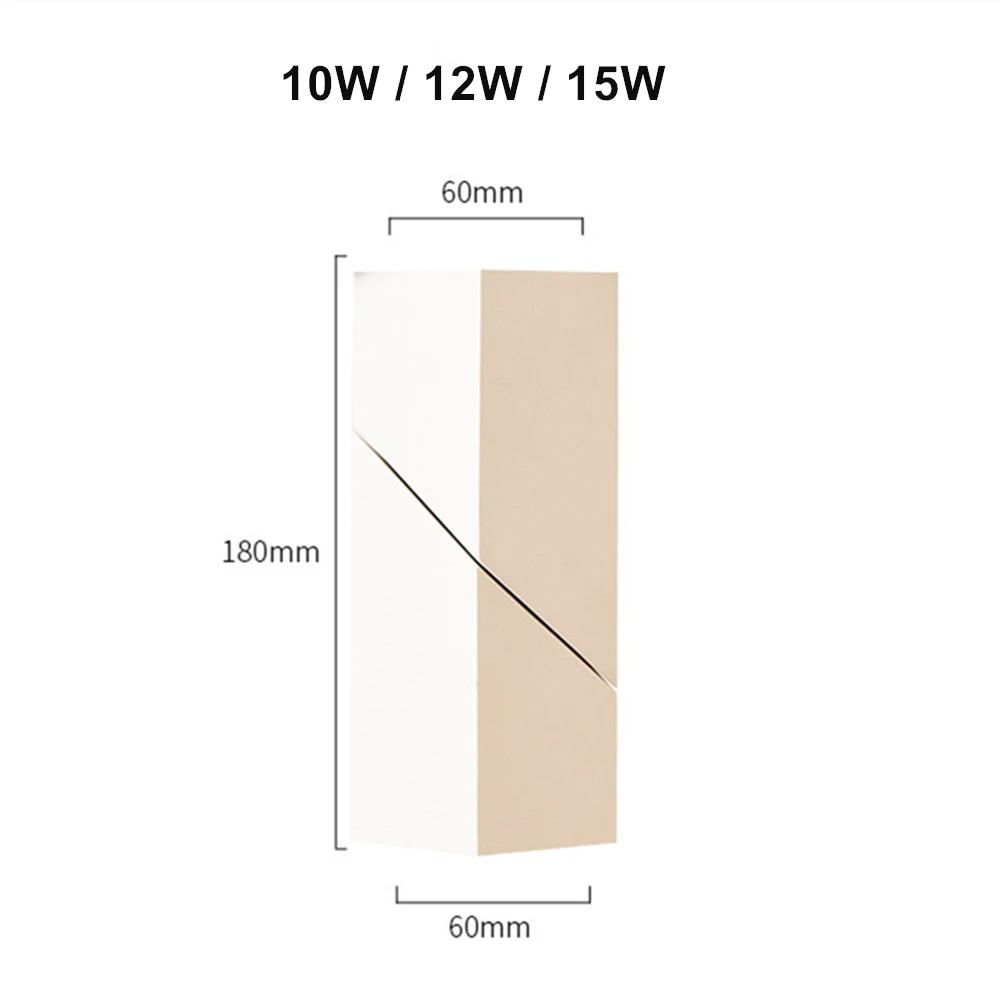 para superfície, luminárias com brilho ajustável, 10w,