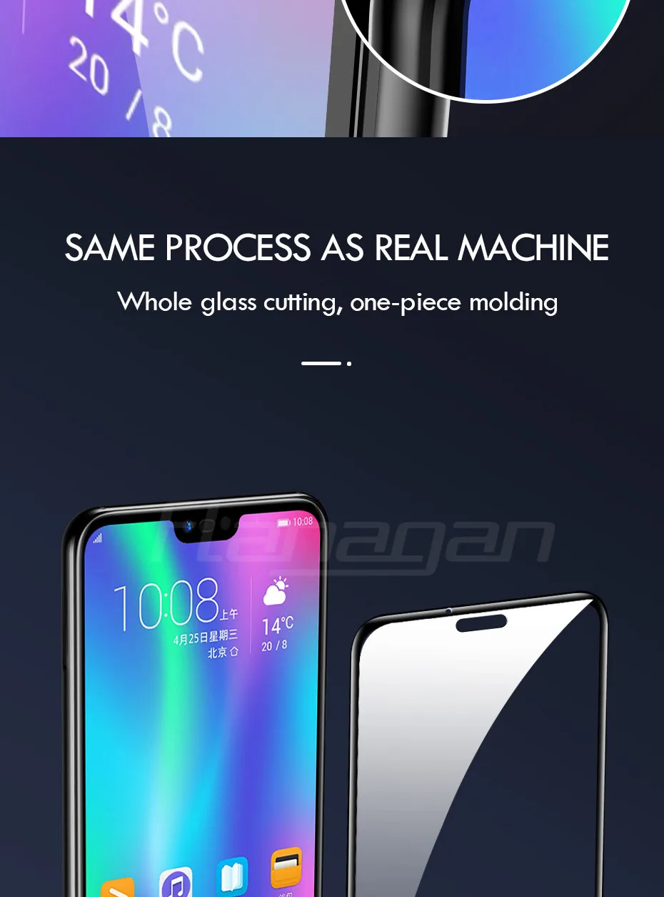 9D полное покрытие из закаленного стекла для huawei Honor 10 8X20 Pro Защита экрана для huawei Honor 9 10 Lite 8X защитное стекло