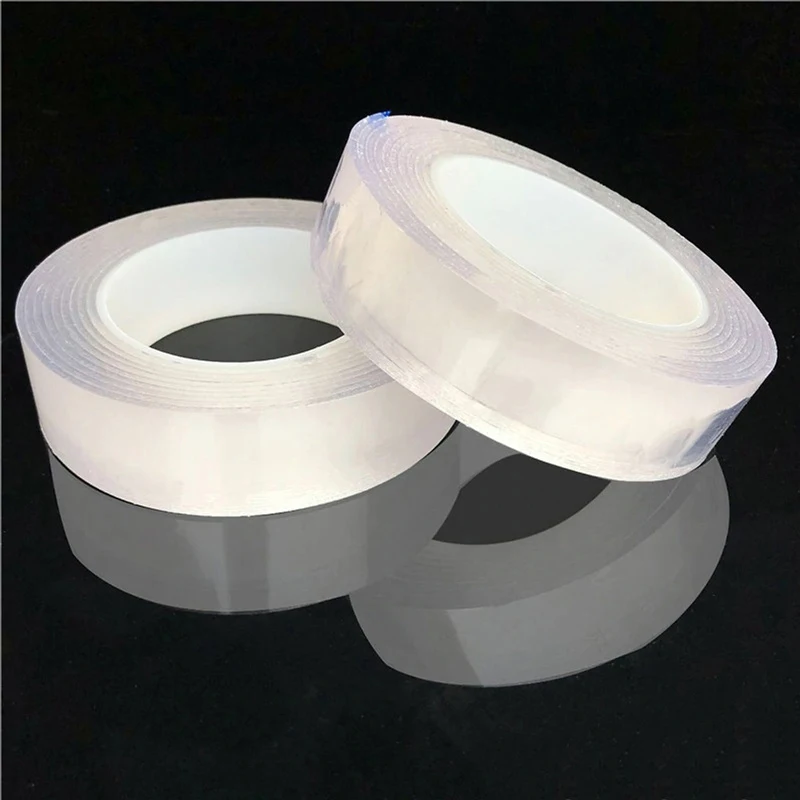 1/2/3/5M Reusable Nano Adhesive Tape Clear Double Sided Removable  Transparent Alien Tape Anti-Slip Traceless Home Supplies Tapes - AliExpress