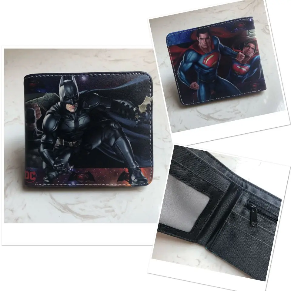 The Avengers H Аниме Мстители Dragon Ball Death Note Тоторо Пикачу Fortnight Сказочный хвост BTS подарки полный цвет кошелек плюшевый Кошелек - Цвет: The Avengers H