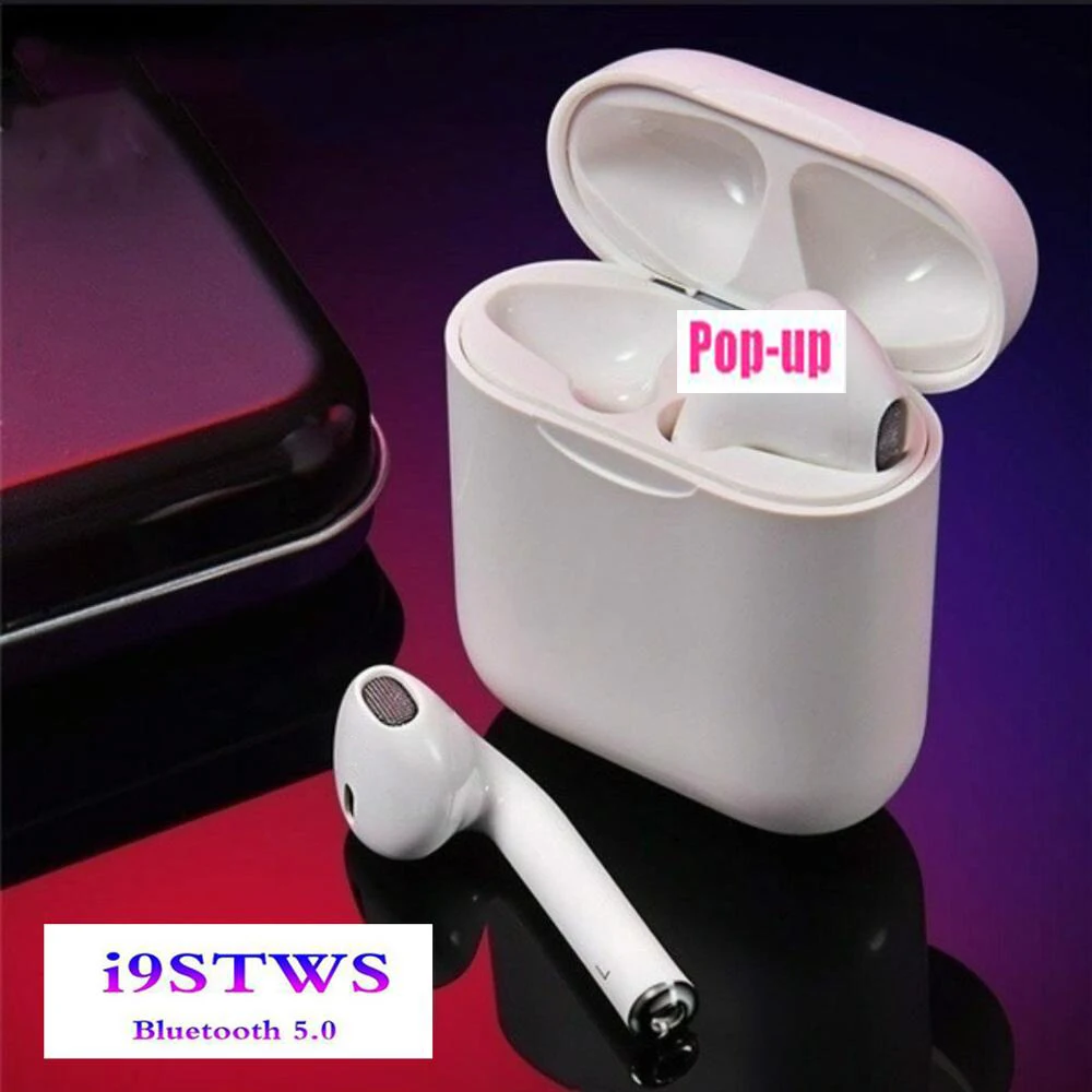 Original i9s Air Tws Pro Game Headphone Wireless Bluetooth 5.0 Earphone Mini Earbuds With Mic Charging Box Sport Headset inpods