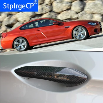 

For BMW M6 F06 F12 F13 2013-2014 Accessories 100% real carbon fiber Auto outer door handle cover