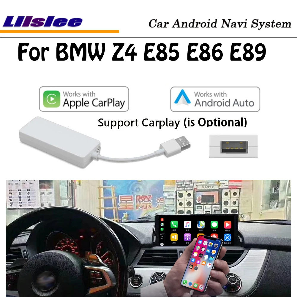 Liislee Android 8,1 2+ 32G для BMW Z4 E85 E86 E89 2009~ стерео автомобильный экран Carplay Wifi gps Navi карта навигации мультимедиа