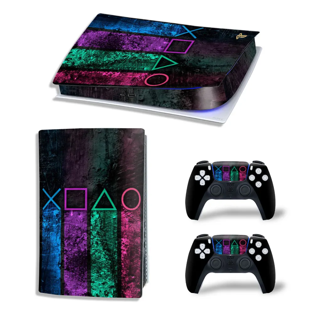 New design for PS5 digital Skin Sticker Decal Cover for Playtation 5 Console and 2 Controllers PS5 digital Skin Sticker - ANKUX Tech Co., Ltd