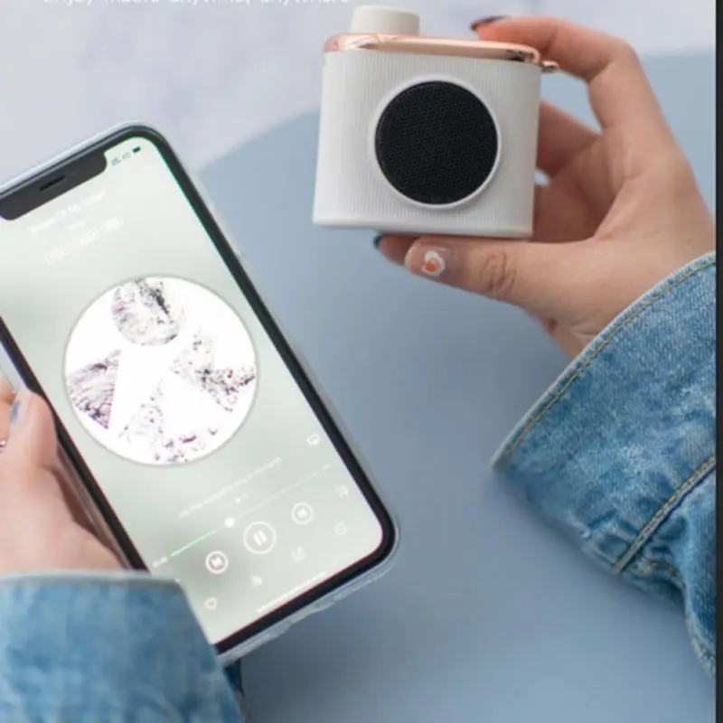 Мини Портативный ретро Bluetooth динамик тяжелый бас объемный динамик