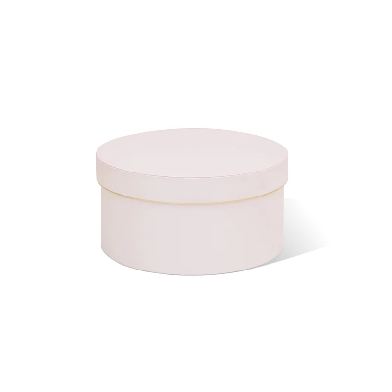 pink box Однотонная простая круглая Цветочная коробка, свадебный подарок, упаковка букета для цветов, коробки для украшения цветов, упаковочные коробки для цветов - Цвет: pink box