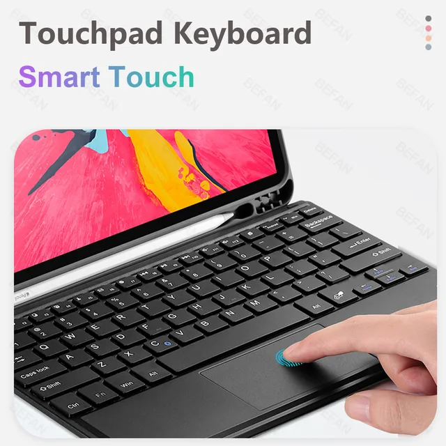 $US $68.02 TouchPad Keyboard Case  for IPad 10.2 IPad 9.7 2017 2018  Pro 9.7 10.5 11 2019 2020 5 6 7 8th Mini12345 Pro12.9 Air 2 3 4 10.9