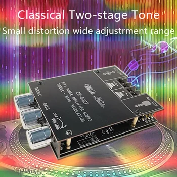 

ZK-502T TPA3116D2 Bluetooth 5.0 Subwoofer Amplifier Board 2.0 Channel High Power