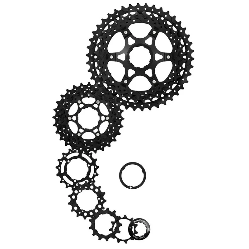 Sunracing 10 скоростей CSMX3 S3 MTB велосипед кассета 11s 40T 42T 46T велосипед свободного хода для shimano 10V система маховика