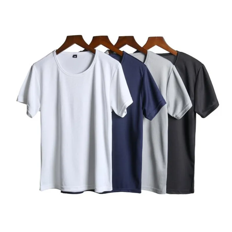 2Pcs Anti-Vuile Nano 5-Niveau Waterdicht Mannen T-shirt Hydrofobe Stainproof Antifouling Snel Droog Top Korte Mouwen wandelen Shirts