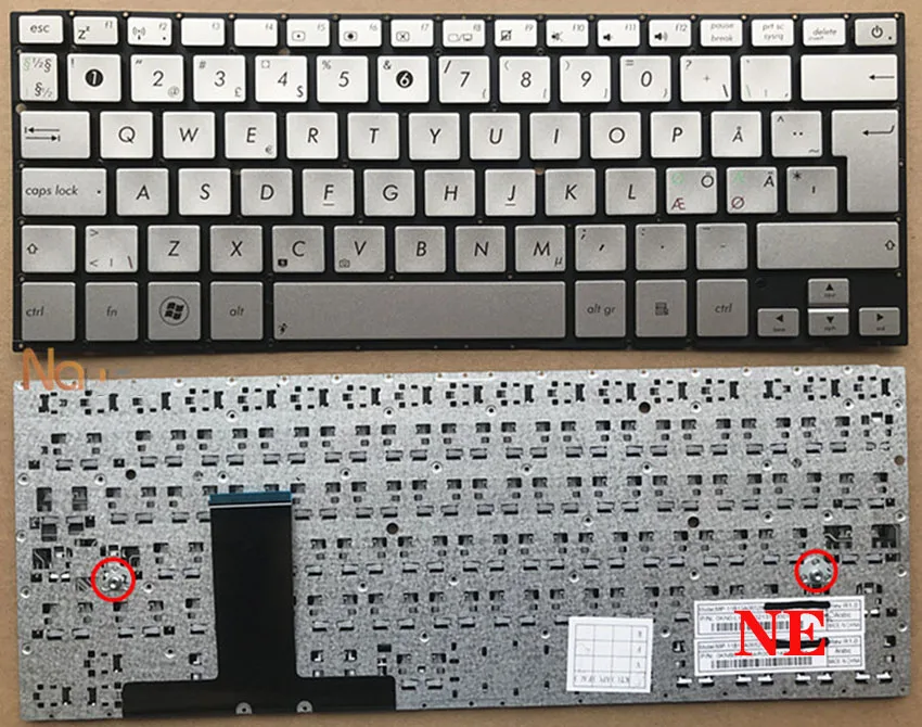 Новая клавиатура для ноутбука ASUS UX31 UX31E UX31A UX31LA французский/бельгийский/арабский/немецкий/Датский/Норвежский макет
