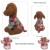 Kevnicely Dog Shirts Pineapple Printed T-Shirts Hawaiian Dog Shirt Summer Beach Clothes For Small Medium Puppy Dogs Cat