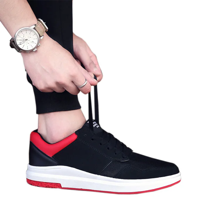 

New Style MEN'S Casual Shoes Athletic Shoes Korean-style Lace-up Shoes Breathable Flat Canvas Shoes Men's