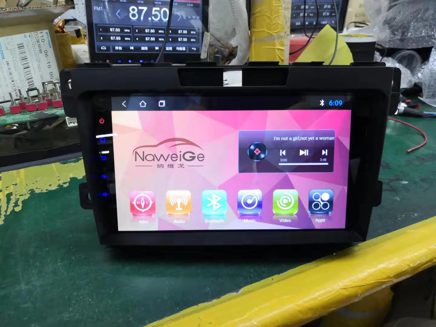 NaweiGe 9 дюймов Android сенсорный экран автомобильный dvd для Mazda CX-7 Центральный Мультимедиа для Mazda CX-7 2008- Автомобильная развлекательная система