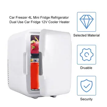 

Portable Car Freezer 4L Mini Fridge Refrigerator Car Fridge 12V Cooler Heater Universal Vehicle Parts