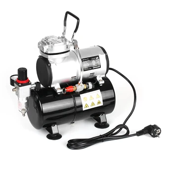 

KKmoon Professional 1/6 HP Piston Airbrush Compressor Oil-less Quiet High-pressure Pump Tattoo Manicure Spraying Air Compressor