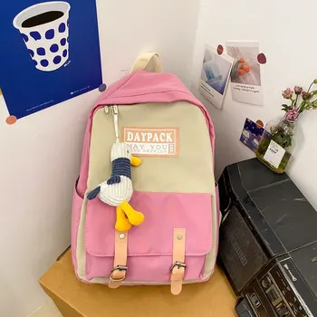 

Large Capacity Women Cute Backpack Fashion Schoolbag Backpack For Teenager Girls Female High School College Student Book Bags