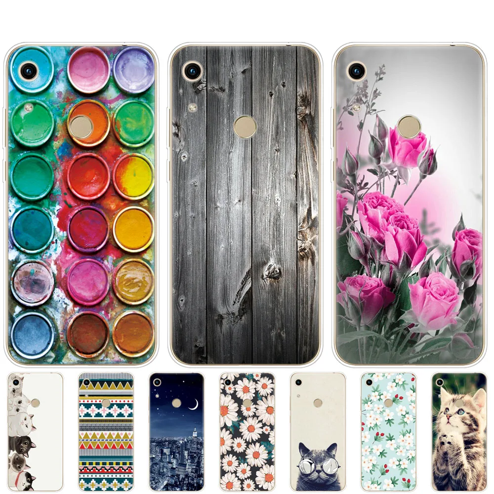 

For honor 8A pro Case coque Silicon TPU phone shell Cover On for Huawei Honor 8A JAT-LX1 8 A Honor 8A pro JAT-L41 shockproof
