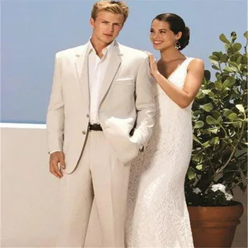

Men's Suits (Jacket+Pants) New Arrival Two Button Groom Tuxedos Groomsmen Mens Wedding Suits Prom Bridegroom formal