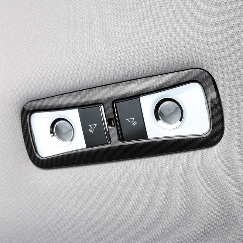 

For Honda crv CR-V 2017 2018 2019 reading lamp decorative frame CRV rear seat reading lampshade frame modified carbon fiber inte