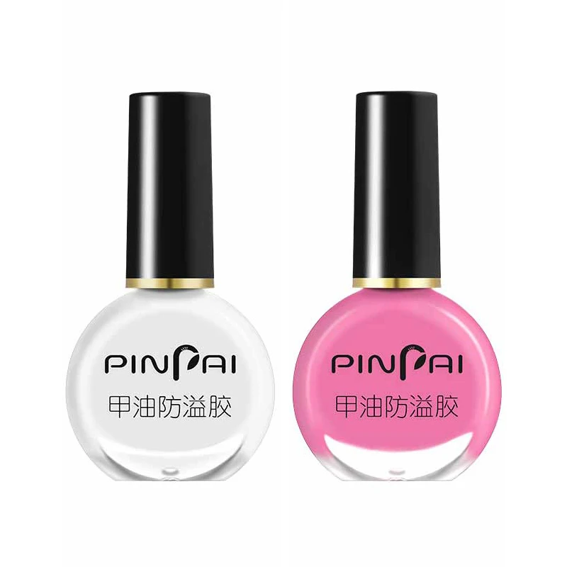 PinPai 10/15 мл Лак для ногтей шелушиться клейкие ленты из латекса для ногтей для удаления кутикулы защиты жидкий белый латекс Mamicure уход протектор клей