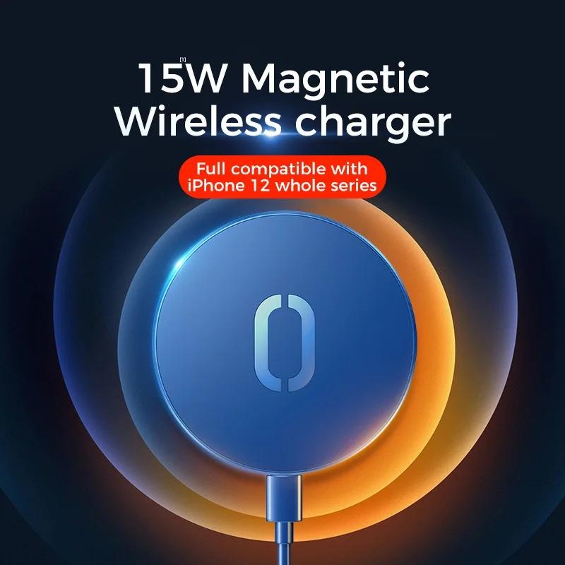 Lovebay New Phone Mag Safe Wireless Charger Fashion 15W Strong Magnetic Fast Charging For Apple iPhone 12 12Pro Max 12mini