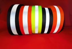 Ruban réfléchissant argent brillant 5cm x 5 mètres, pour vêtements, couture sur sacs, ruban haute visibilité 