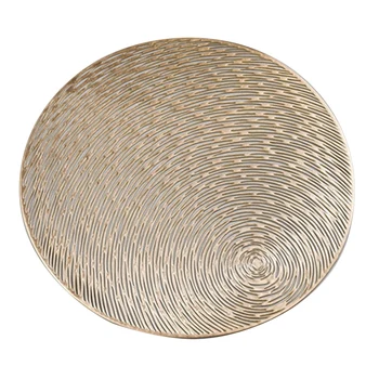 

Round Placemats Kitchen PVC Table Mats for Dining Table Drink Coasters Set Coffee Cup Pad Hotel Restaurant